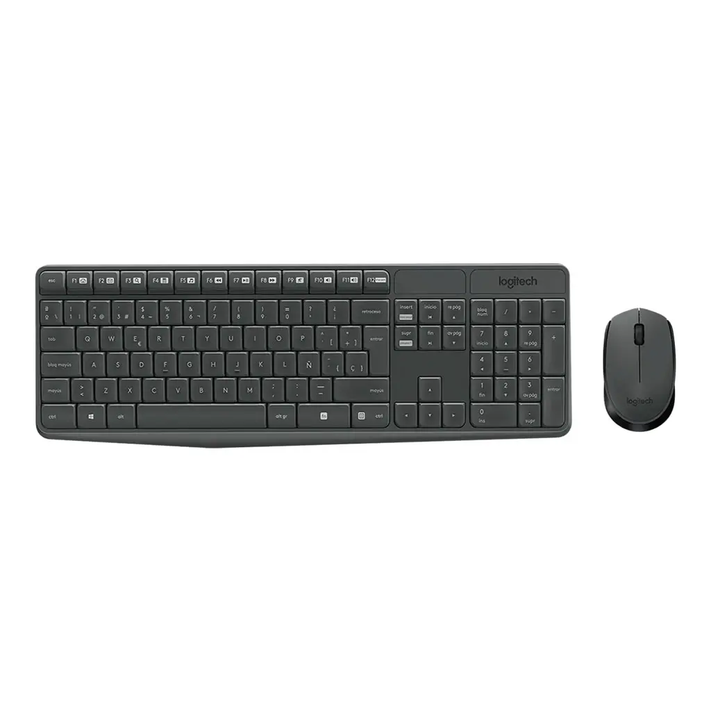 Combo Teclado y Mouse LOGITECH MK235 AP Computadores