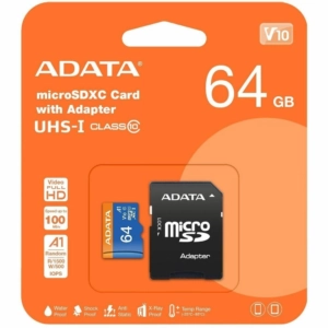 ADATA Premier MicroSDXC 64GB Clase 10 Ultra Rápida - Ideal para Móviles y Cámaras - Imagen 3