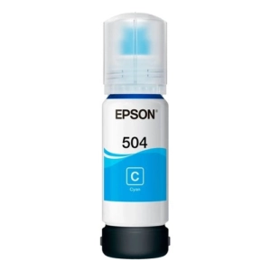Tinta Original Epson T504220-AL Cyan - 6000 páginas de impresión brillante garantizada - Imagen 1