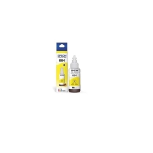 Tinta Original Epson T664 Amarilla 70ml para Impresoras EcoTank L200/L210/L355 - Máximo Rendimiento - Imagen 3
