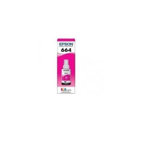 Tinta Original Epson T664 Magenta para L200/L210/L355 - 70ml Rendimiento Garantizado - Imagen 1
