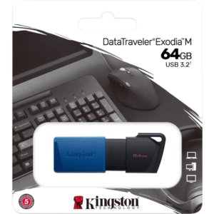 Kingston DataTraveler Exodia M 64GB USB 3.2 - Memoria Flash Ultraportátil de Alta Velocidad - Imagen 4