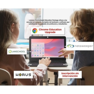 Lenovo 100e Chromebook G4 - 4GB RAM 32GB eMMC - Ideal para Estudiantes - Imagen 3