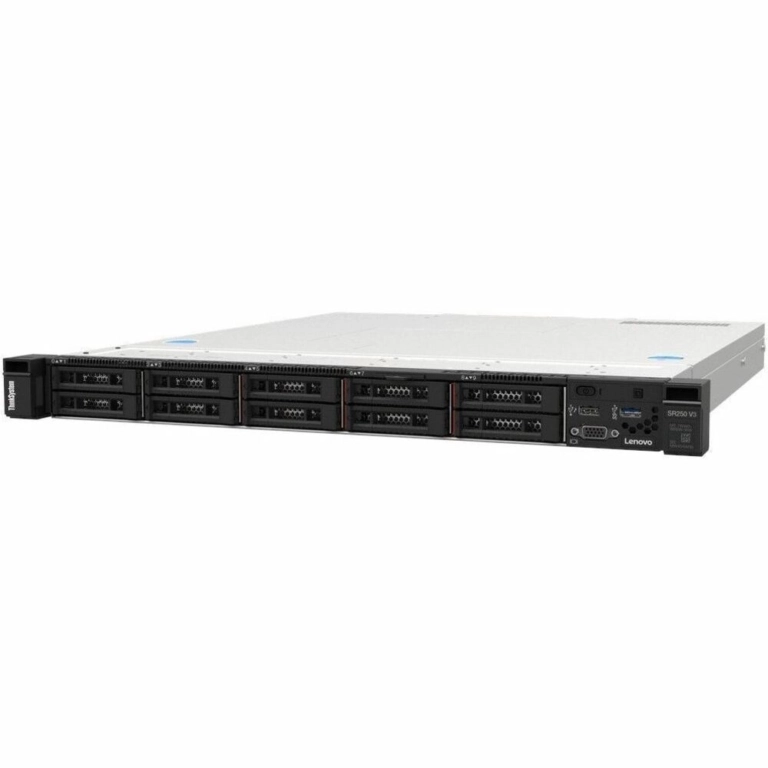 Lenovo ThinkSystem SR250 V3 - Servidor Empresarial 1U con Intel Xeon E-2400 para Edge Computing - Imagen 1