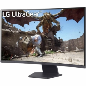 Monitor Gaming LG UltraGear 32GS60QC-B 32" Curvo QHD 180Hz - Inmersión Total Sin Lag - Imagen 2
