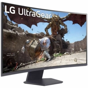 Monitor Gaming LG UltraGear 32GS60QC-B 32" Curvo QHD 180Hz - Inmersión Total Sin Lag - Imagen 5