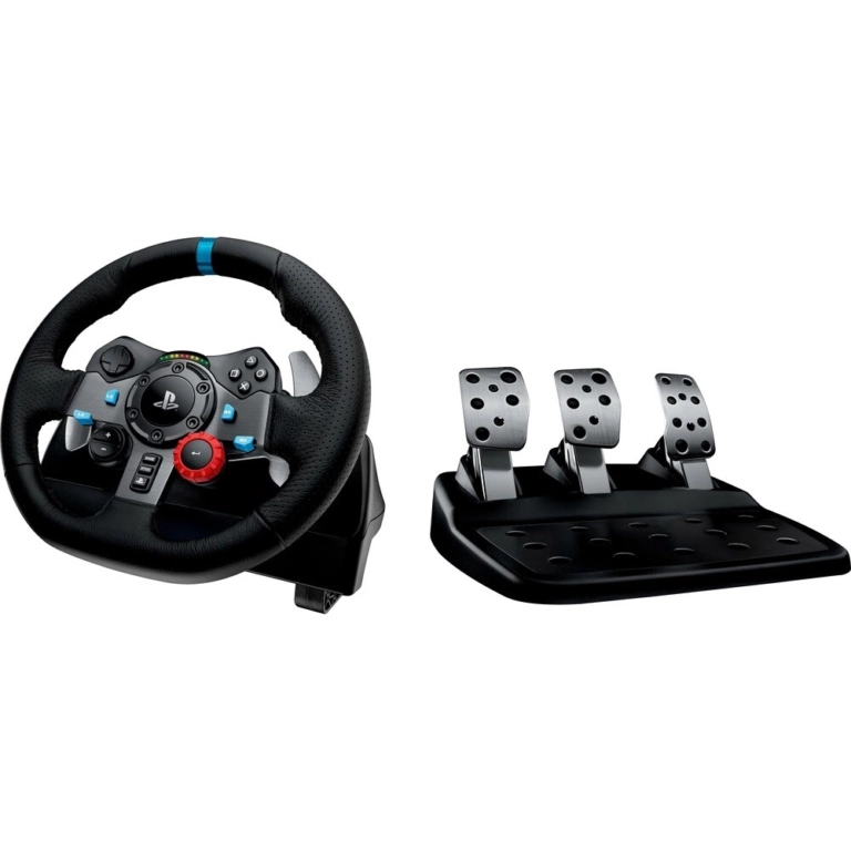 Logitech G29 Driving Force Volante de Carreras Premium para PS4/PS3/PC con Force Feedback - Imagen 1