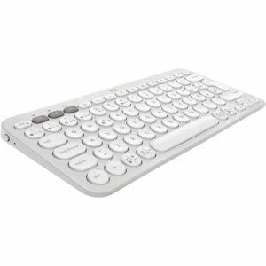 Logitech K380s Pebble Keys 2 Teclado Bluetooth Multidispositivo Ultradelgado Blanco - Imagen 5