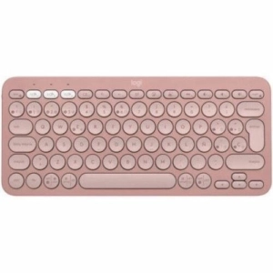 Teclado Logitech K380s Pebble Keys 2 Rosa - Ultradelgado Multidispositivo con Bluetooth - Imagen 4