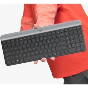 Logitech MK470 Combo Teclado y Mouse Inalámbrico Slim - Diseño Silencioso y Minimalista - Imagen 5