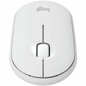 Logitech Pebble M350 Mouse Inalámbrico Bluetooth Ultradelgado con Click Silencioso - Blanco - Imagen 3