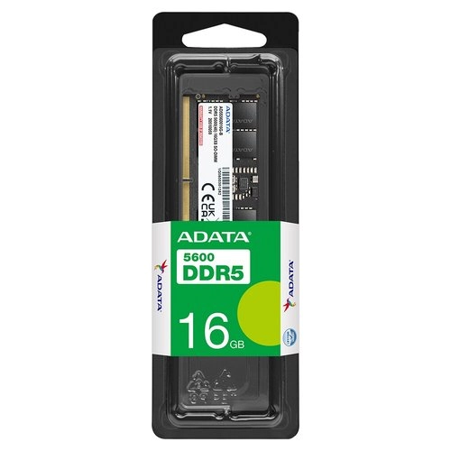 Memoria RAM ADATA DDR5 SO-DIMM 16GB 5600MHz - Rendimiento Ultra Rápido para Laptops - Imagen 1