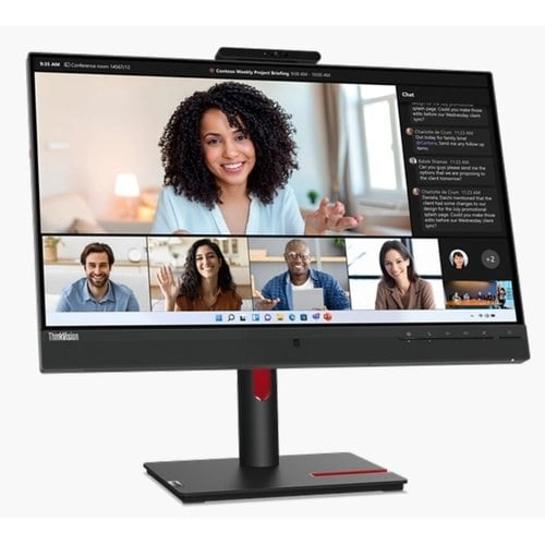 Monitor Lenovo ThinkVision T24MV-30 23.8" Full HD con Cámara y Micrófono - Imagen 1