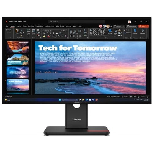 Monitor Lenovo ThinkVision T27QD-40 27" QHD 120Hz IPS - Profesional - Imagen 1
