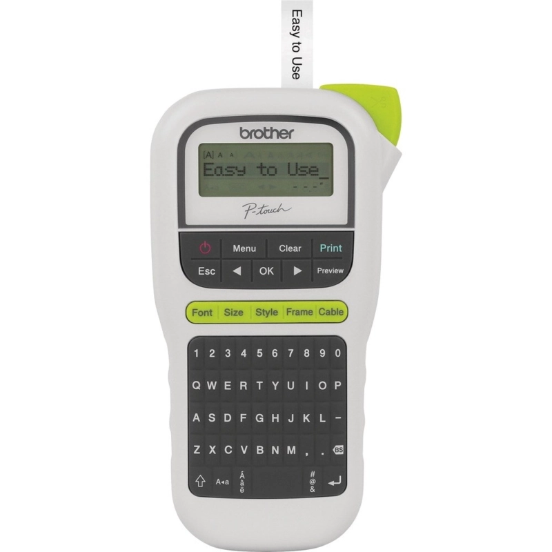 Brother PTH110 Rotuladora Electrónica Portátil - Etiquetadora Térmica para Hogar y Oficina - Imagen 1