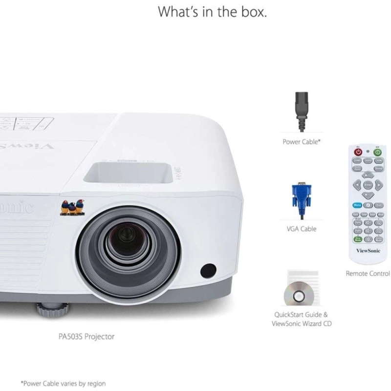 ViewSonic PA503S Proyector DLP 3800 Lúmenes SVGA - Ideal para Home Office y Educación - Imagen 16