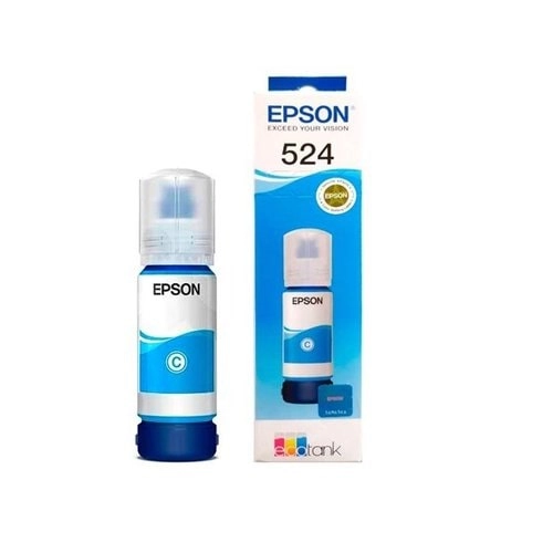 Tinta Original Epson T524220-AL Cian EcoTank - 7500 páginas de impresión profesional - Imagen 1