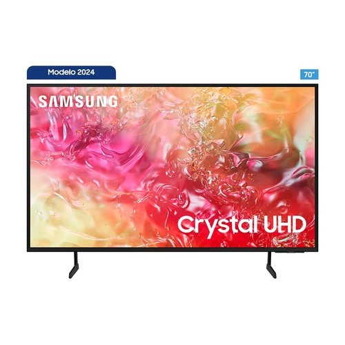 product-6248909-2.webp Samsung Crystal TV 65" 4K UHD Smart TV UN65DU7000 - Experiencia Cinematográfica Real - Imagen 2