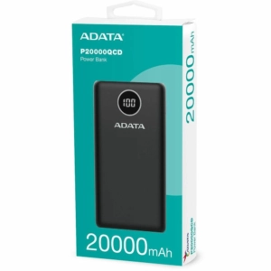 Power Bank ADATA P20000QCD 20000mAh - Carga Rápida QC3.0 para Smartphones y Tablets - Imagen 1