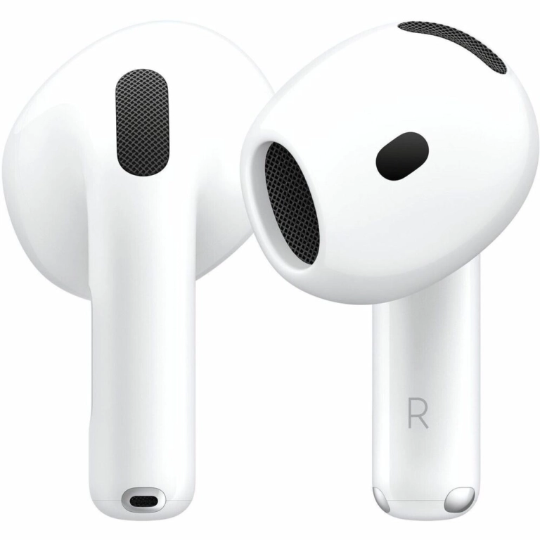 Apple AirPods 4 Auriculares Inalámbricos con Audio Espacial y Carga USB-C - Imagen 1