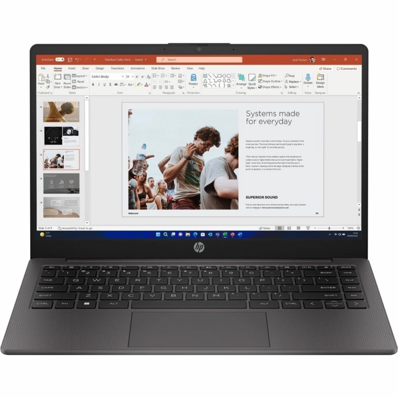 HP 245 G10 Portátil AMD Ryzen 3 14" 8GB/512GB SSD - Tu compañero productivo diario - Imagen 3