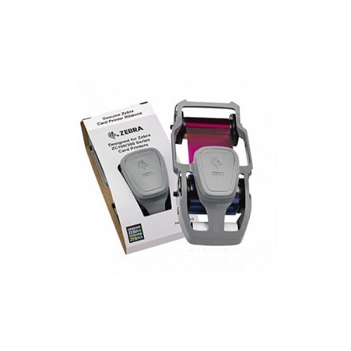 Ribbon Zebra YMCKO 300 Impresiones ZC300 LA - Cinta Original para Tarjetas a Color - Imagen 1