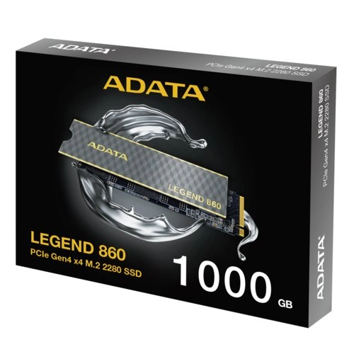 ADATA LEGEND 860 SSD M.2 1TB PCIe 4.0 - Velocidad Extrema Gaming - Imagen 1