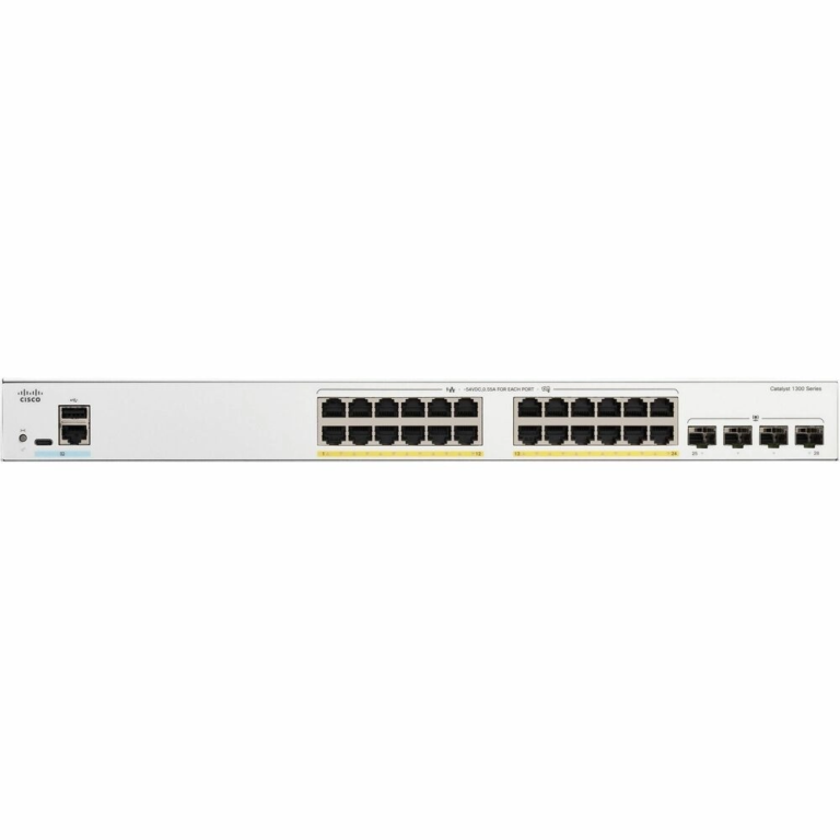 Switch Cisco Catalyst 1300 24 Puertos Gigabit PoE+ 195W - Gestión Cloud - Imagen 1