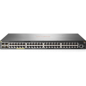 Switch HPE Aruba 2930F 48 Puertos PoE+ Gigabit con 4 SFP+ 10GbE Capa 3 - Imagen 1