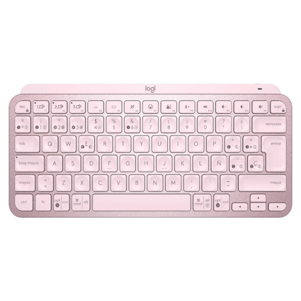 Teclado logitech bluetooth rosa best sale