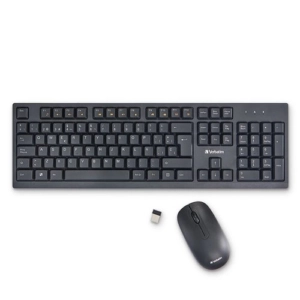 Verbatim Teclado y Mouse Inalámbrico Español - Diseño Ergonómico Universal para PC/Mac - Imagen 1
